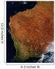 Satellite Western Australia Wall Decal