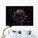 Detailed Tattered Remains Supernova Wall Decal