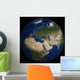 Full Earth Showing Africa Wall Decal