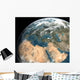 Global Earth over Europe Wall Decal