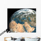 Global Earth over Europe Wall Decal