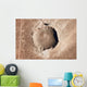 Meteorite Impact Crater Northern Wall Decal