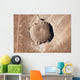 Meteorite Impact Crater Northern Wall Decal