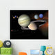 Solar System Wall Decal Design 2