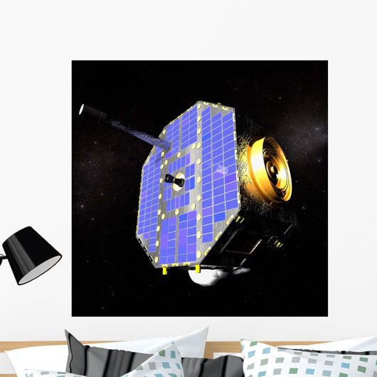 Interstellar Boundary Explorer Satellite Wall Decal