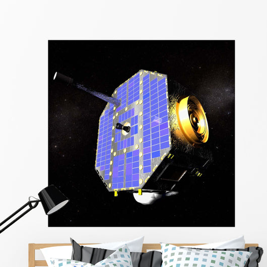 Interstellar Boundary Explorer Satellite Wall Decal