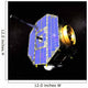 Interstellar Boundary Explorer Satellite Wall Decal