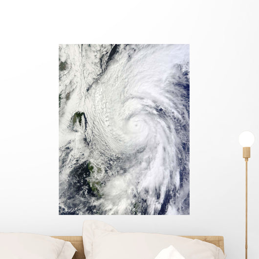 Typhoon Chaba Philippine Sea Wall Decal