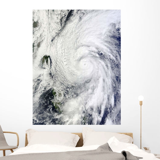 Typhoon Chaba Philippine Sea Wall Decal