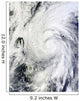 Typhoon Chaba Philippine Sea Wall Decal