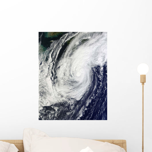 Typhoon Chaba over Ryukyu Wall Decal
