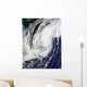 Typhoon Chaba over Ryukyu Wall Decal