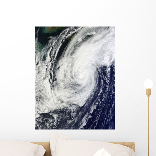 Typhoon Chaba over Ryukyu Wall Decal