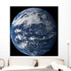 Full Earth Centered over Wall Decal Design 1