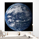 Full Earth Centered over Wall Decal Design 1