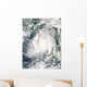 Cyclone Giri Moves Ashore Wall Decal