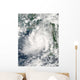 Cyclone Giri Moves Ashore Wall Decal