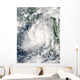 Cyclone Giri Moves Ashore Wall Decal