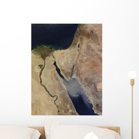 Cloud Tan Dust from Wall Decal