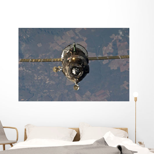 Soyuz Tma-19 Spacecraft Wall Decal Design 1
