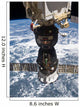 Soyuz Tma-19 Spacecraft Docked Wall Decal