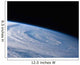 High-oblique Extra-tropical Unnamed Cyclone Wall Decal Design 1
