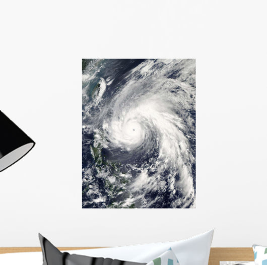 Super Typhoon Megi Wall Decal