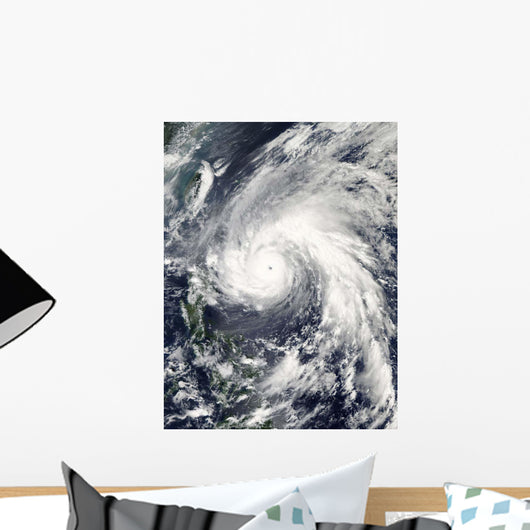 Super Typhoon Megi Wall Decal