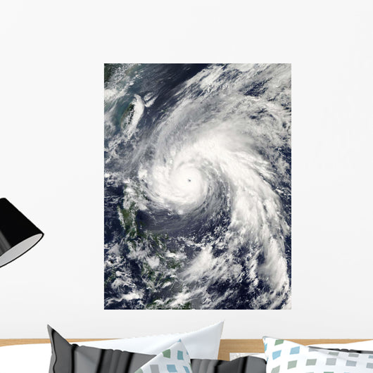 Super Typhoon Megi Wall Decal