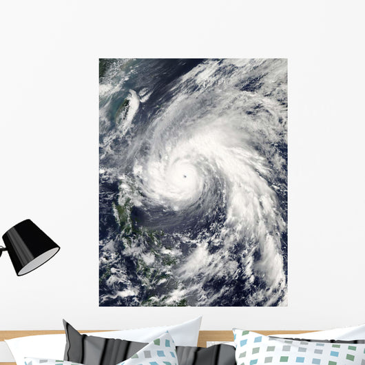 Super Typhoon Megi Wall Decal