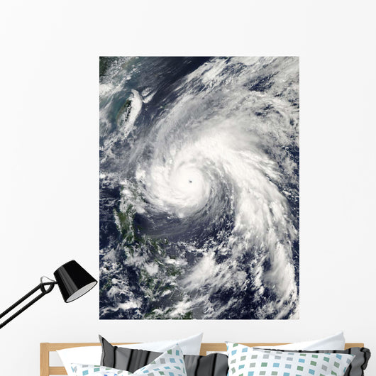 Super Typhoon Megi Wall Decal