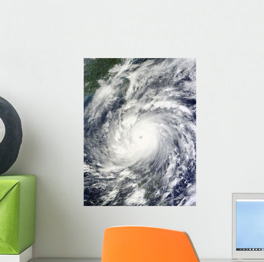 Typhoon Megi Wall Decal Design 4