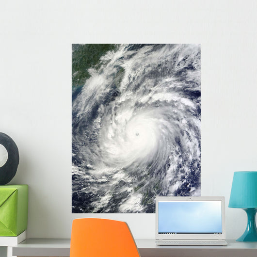 Typhoon Megi Wall Decal Design 4