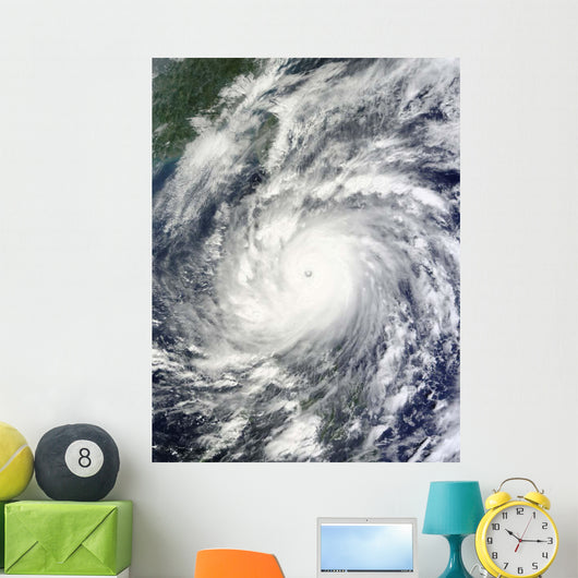 Typhoon Megi Wall Decal Design 4