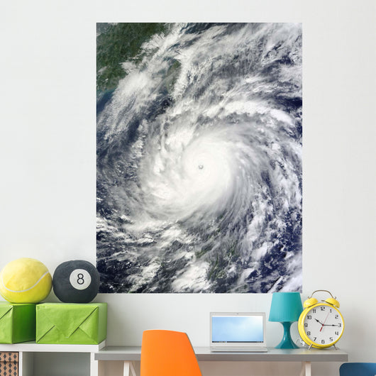 Typhoon Megi Wall Decal Design 4