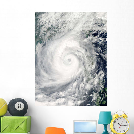 Typhoon Megi Wall Decal Design 3