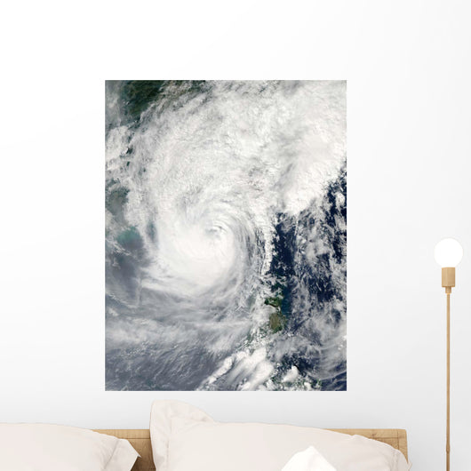 Typhoon Megi Wall Decal Design 2