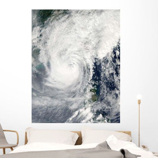 Typhoon Megi Wall Decal Design 2