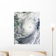 Typhoon Megi Wall Decal Design 1