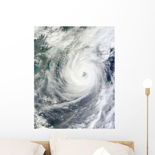 Typhoon Megi Wall Decal Design 1