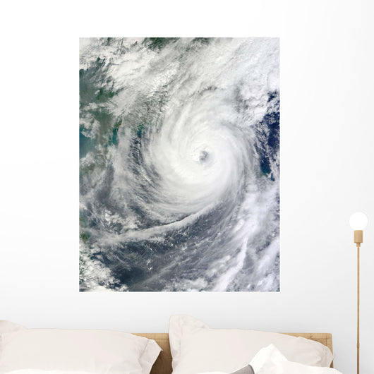 Typhoon Megi Wall Decal Design 1