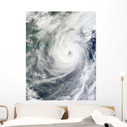 Typhoon Megi Wall Decal Design 1