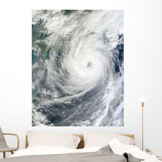 Typhoon Megi Wall Decal Design 1
