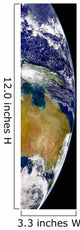 Partial Earth Showing Australia Wall Decal
