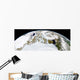 Partial Earth Showing Northern Wall Decal