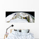 Partial Earth Showing Northern Wall Decal