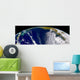 Oblique Bermuda's-eye-view United States Wall Decal