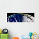 Oblique Bermuda's-eye-view United States Wall Decal