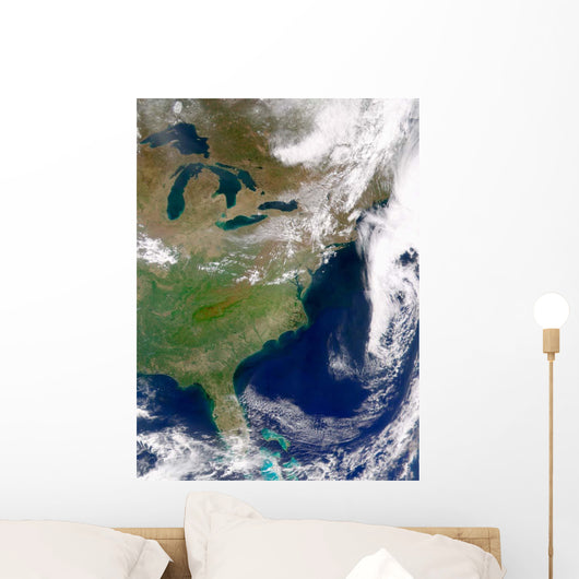 Cloud-free Weather over Much Wall Decal