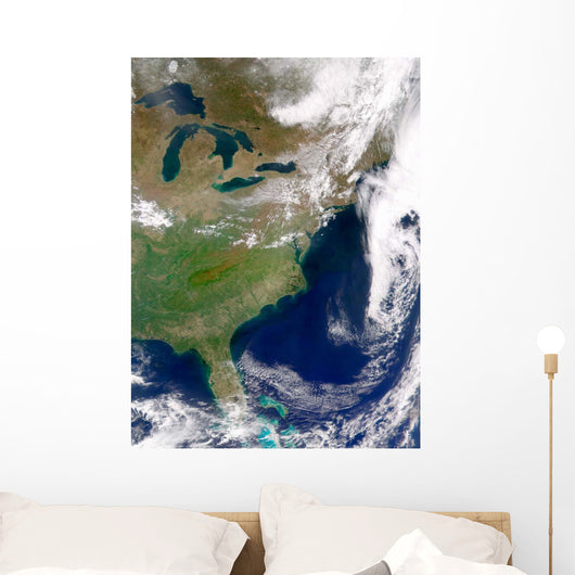Cloud-free Weather over Much Wall Decal